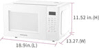 FRIGIDAIRE EM0953WHTE White Microwave, 9 cu. ft