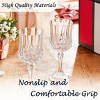 Plastic Wine Glasses, Plastic Goblets Vintage Style Cordial Unbreakable Drinking Glasses, Reusable Drinkware for Wedding Reception, Grand Event Party Supplies (100, Transparent)