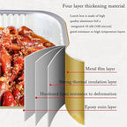 13 "x9 Aluminum foil Lasagna Pans, grill tray, sturdy disposable aluminum pan, 10 sets- for cooking，baking and heating, food storage, distribution, barbecue,Gold