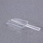 4.5 Inch Clear Plastic Multi-Purpose Scoops, Ice Scoop for Weddings, Candy, Dessert Buffet, Protein Powders, Specialty Tools and Gadgets