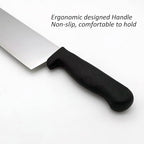 Cheese Knife 16.5 Inch - MATTSTONE HILL Large Cheese Knife With Double Handles, Cheese Cutter, Polypropylene Handle, Black
