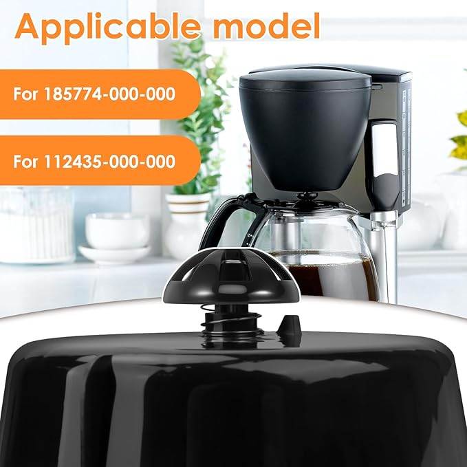 4 Pcs Efficient Coffee Replacements Brew Basket Spring Loaded Stopper Kit, Easy to Install Coffee Machine Accessory for 185774-000-000 112435-000-000