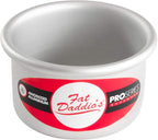 Fat Daddio's Anodized Aluminum Round Cheesecake Pan with Removable Bottom, 3 Inch by 2 Inch