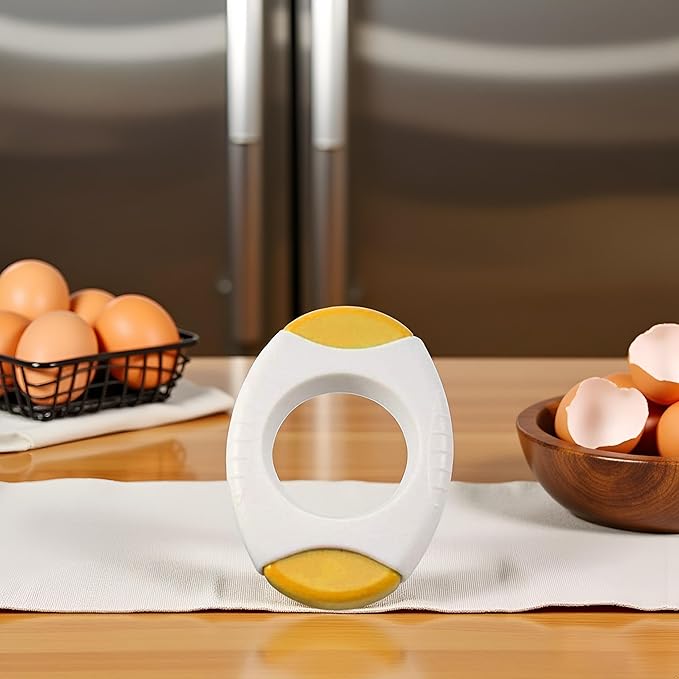Yellow Egg Shell Opener Egg Topper Cutter Egg Cracker Separator for Quickly Cutting Off The Tops of Eggs Egg Shell Scissors Opener Kitchen Gadgets Tools, Specialty Tools and Gadgets