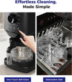 12-in-1 Ice-Cream Maker Machine - 11 Preset Programs & Self-Cleaning, Healthy Frozen Yogurt Maker for Gelato, Slushies, Sorbet, Mix-ins & More, Includes (2) Pint Containers, Mother's Day