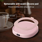 Coffee Mug Warmer & Best MOM Ever Mug Set, Electric Cup Warmer for Desk, Beverage Warmer with 4 Temperature Setting, 8H Auto Shut Off, Mom Gifts from Daughter Son