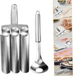 1set Stainless Steel Meatball Maker Set Kitchen Gadget for Meatballs Shrimp Balls Easy to Use Lightweight Kitchen Tool for Home Cooking and Hot Pot