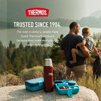 THERMOS Stainless King Vacuum-Insulated Beverage Bottle, 40 Ounce, Rustic Red