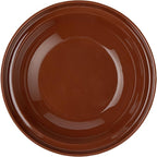 Restaurantware-Terra Tek 26 Ounce Terracotta Tagine Pot, 1 Microwavable Tagine Pot - Glazed Interior, Oven-Ready, Terracotta Serving Dish, Dishwashable, For Cooking And Serving