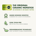 GreenPan Valencia Pro Hard Anodized Healthy Ceramic Nonstick 11" Griddle Pan, PFAS-Free, Induction, Dishwasher Safe, Oven Safe, Gray