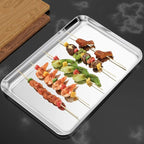 Baking Sheets Set of 2, Bastwe 20 inch Stainless Steel Bakeware Baking Pans, Healthy & Nontoxic & Rustproof & Easy Clean & Dishwasher Safe