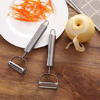 Potato Apple Vegetable Peelers for Kitchen,Vegetable Peeler Stainless Steel, Multifunction Vegetable Peeler Julienne Peeler for Kitchen (2-in-1 peeler)，Julienne Peeler Stainless