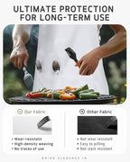 Syntus Apron for Men Women, Adjustable Cooking Kitchen Chef Aprons with 2 Pockets, Cotton/Polycotton/Polyester