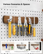 Swaitee Magnetic Knife Holder for Wall, 24 Inch Extra Large Wood Knife Strip with Strong Magnetism, Space Saver Organizer for Farmhouse/Restaurant Kitchen, Housewarming Gifts