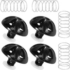 4 Pcs Efficient Coffee Replacements Brew Basket Spring Loaded Stopper Kit, Easy to Install Coffee Machine Accessory for 185774-000-000 112435-000-000
