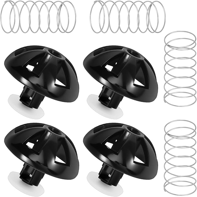 4 Pcs Efficient Coffee Replacements Brew Basket Spring Loaded Stopper Kit, Easy to Install Coffee Machine Accessory for 185774-000-000 112435-000-000