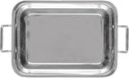 Farberware Classic Traditions Stainless Steel Roaster/Roasting Pan with Rack, 17 Inch x 12.25 Inch