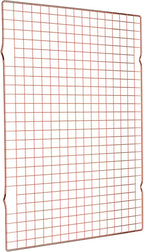 BRIOUT Cooling Rack for Baking, 16x10 Inches Baking Rack, Thick Wire Cookie Rack for Cooking, Roasting, Grilling, Drying, Oven Safe, Fits Half Sheet Pan, Rose Gold