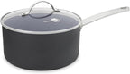 GreenPan Glass Lid with Stainless Steel Handle, 9.5", Silver