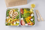 100 Pack Aluminum Foil Pans Disposable - 8.5"×6"×2" Foil Food Containers with Lids - 2.25 LB Heavy Duty Tin Foil Pans - for Cooking, Baking, Meal Prep and Freezer