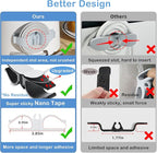 Lancord Cord Organizer for Appliances, Small&Large 8 Pack Upgraded Kitchen Appliance Cord Organizer Stick On Appliance Wire Wrapper for Appliances Mixers, Coffee Maker, Pressure Cooker
