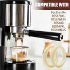 Dianrui 2PCS 54mm Silicone Steam Ring for Breville Espresso Machine Accessories BES870xl/878/860/880/810/840/450/500 Espresso Accessories Grouphead Gasket Replacement Part