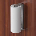 Mbillion Kitchen Paper Towel Holder Under Cabinet Wall Mount and Self-Adhesive Paper Towel Rack Premium Grade SUS304 Stainless Steel Brushed Silver
