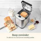 Cuisinart CBK-110C Compact Automatic Bread Maker, Stainless Steel