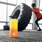 DYSANKY 32 oz Insulated Water Bottle | Upgraded Thickened Stainless Steel Water Jug for Gym and Hiking with Straw, Carrier Bag, Handle Strap | BPA-Free 32 oz