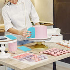 Piping Bags and Tips Set, 18" Reusable Piping Bags, Frosting Piping Kit for Baking with Pastry Bags and Tips, Standard Converters, Silicone Rings, Cake