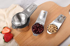 DOTINGHUX 8 Pcs Stainless Steel Measuring Cups Set, Kitchen Measuring Cup for Cooking and Baking