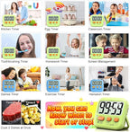 Antonki 2 Pack Digital Timer for Kids, Magnetic Countdown Kitchen Timers for Cooking, Egg, Classroom, Teacher, Exercise, Study, Oven - Battery Included