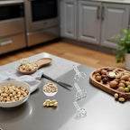 3 Pcs Nuts Pistachio Sheller Opener Kitchen Tools Stainless Steel Nutcracker Multi-Function Walnut Pine Sheller Opener Nut Crackers Specialty Tools and Gadgets（Silver）