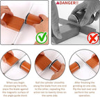 Bladeon Knife Sharpener, Rolling Knife Sharpener with Diamond & Ceramic Abrasives and 15/20° Magnetic Angle Guide for Kitchen, Chef & Outdoor Knives