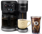 Keurig K-Duo Hot & Iced Single Serve & Carafe Coffee Maker, MultiStream Technology, 72oz Reservoir (Gen 2)