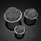 5PCS Tea Infuser, Upgraded Tea Strainer, Premium Tea Infusers for Loose Tea, Tea Steeper, Tea Ball for Tea Flavoring Herbal Spices Seasonings