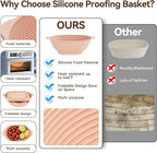 Sourdough Starter Kit, 24PCS Sourdough Bread Baking Supplies, 9"Round & 11"Oval Banneton Bread Proofing Basket, Bread Sling, Starter Jar, Whisk, Scrapers, Bread Lame, Bag, Sour Dough Making Tools Kit