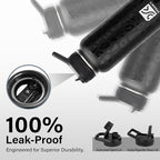 DYSANKY Insulated Water Bottle | Thickened Stainless Steel Vacuum Metal | Portable Sports Water Jug for Gym and Hiking with Straw, Carrier Bag, Handle Strap | BPA-Free 32 oz