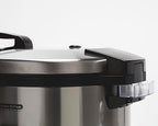 Proctor Silex Commercial 37560R Rice Cooker/Warmer, 60 Cups Cooked Rice Capacity, Nonstick Inner Pot, Hinged Lid, Stainless Steel Housing, Conforms to NSF