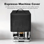 Espresso Machine Dust Cover for Ninja Luxe Café Pro Series ES701/ES601CY/ES601GM Drip Coffee Maker, Luxe Café Machine Lid,Heavy Duty Waterproof Antistatic Nylon Covers Case (Black)
