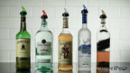 Measured Pourer - Liquor Bottle Pourers - Collared -(10pk) Made 100% In The USA. Bar Spouts That Don't Leak - No Cracks, Just A Perfect Cocktail Pour Everytime. Great for Wine Too! (2oz)