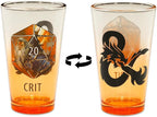 Dungeons and Dragons Glassware for Adults - Bundle with 2 Pack 16 Oz Drinking Glasses Plus More | Dungeons and Dragons Collectible Drinkware