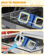 3-in-1 Uncrustable Sandwich Maker - Heart/Circle/Square Crustless Sandwich Cutter & Sealer for Kids' Lunch, Breakfast & Lunchboxes | BPA-Free Uncrustable Press,Easy Clean(3-Shape Blue)