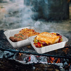 Waytiffer 9x13 Aluminum Pans - (30Pack) Disposable Foil Pans, Half Size Deep Steam Table Pans Extra Thick for Baking, Cooking, Roasting, Heating, Serving & Lining Steam-Table Trays
