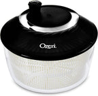 Ozeri Italian Made Fresca Salad Spinner and Serving Bowl, BPA-Free