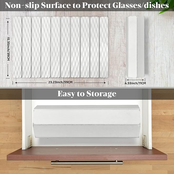 Stone Dish Drying Mats for Kitchen Counter, 24"(L)×16"(W) Wave - Pattern, Fast Drying Collapsible Dish Drying Mat, Eco-Friendly Absorbent Diatomaceous Earth Mats for Match Any Countertop