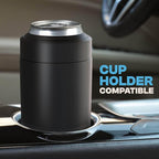 Frost Buddy Universal Buddy Can Cooler - Fits All - For Regular 12 & 16 oz or Slim-Size Bottles - Insulated Double-Walled Stainless Steel (Lights)