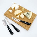 Cheese Knife, MATTSTONE HILL 4 Inch All Purpose Cheese Knife - Soft & Semi Hard Cheese Knives, Premium Stainless Steel, Triple Rivet Handle