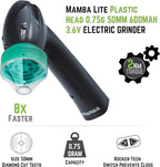 Mamba Lite Electric Herb Grinder, USB Rechargeable Herb & Spice Grinder for Dried Herbs, One-Hand Automatic Kitchen Herb Mill, Portable Spice Grinder with Cleaning Tools, 0.75 g Capacity, Green