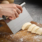3 pcs Pizza Tool Set Including Pastry Pizza Roller, Pizza Dough Docker that Time-Saving and Dough Cutter (3 pcs)